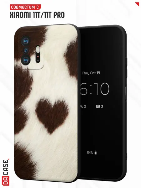 DACase Чехол на Xiaomi Mi 11t 11t Pro с леопардовым принтом