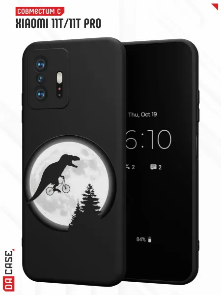 DACase Чехол на Xiaomi Mi 11t 11t Pro с принтом на Луне