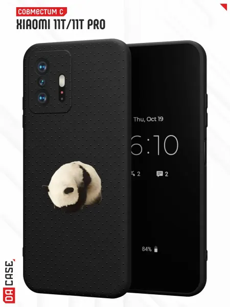 DACase Чехол на Xiaomi Mi 11t 11t Pro с принтом Панда