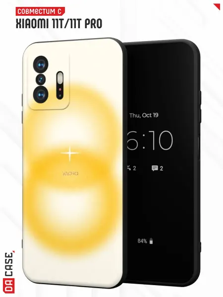 DACase Чехол на Xiaomi Mi 11t 11t Pro с принтом Свечение