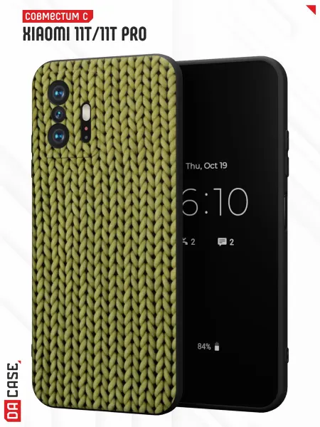 DACase Чехол на Xiaomi Mi 11t 11t Pro с принтом Свитер