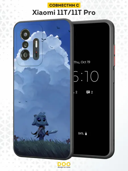 DesignOnCase Чехол Бампер на Xiaomi Mi 11t с принтом Lamb