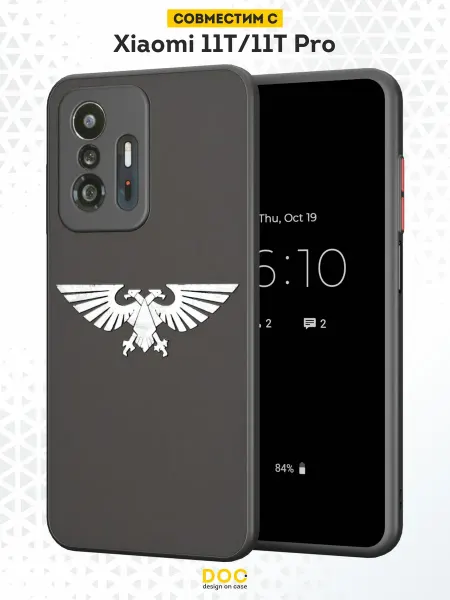 DesignOnCase Чехол Бампер на Xiaomi Mi 11t с принтом Warhammer