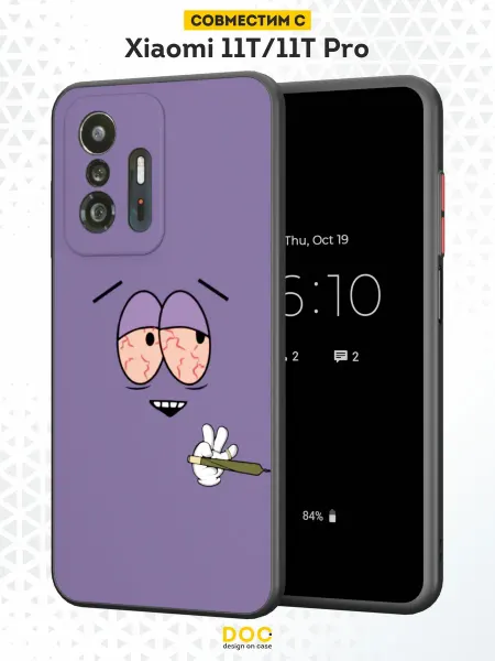 DesignOnCase Чехол Бампер на Xiaomi Mi 11t с принтом Южный парк