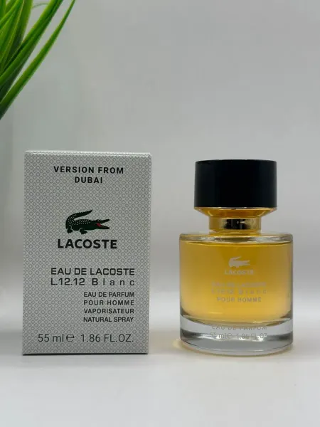 ТЕСТЕРЫ ОАЭ Духи мужские EaudeLacosteL.12.12Blanc Lacoste, 55мл