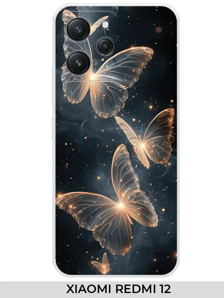 NOOTO Чехол на Xiaomi Redmi 12 (4G) 2023 с принтом