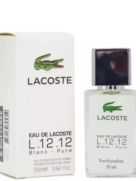 Shine Market Духи мужские LACOSTE L.12.12 Blanc Eau de Parfume 25ml