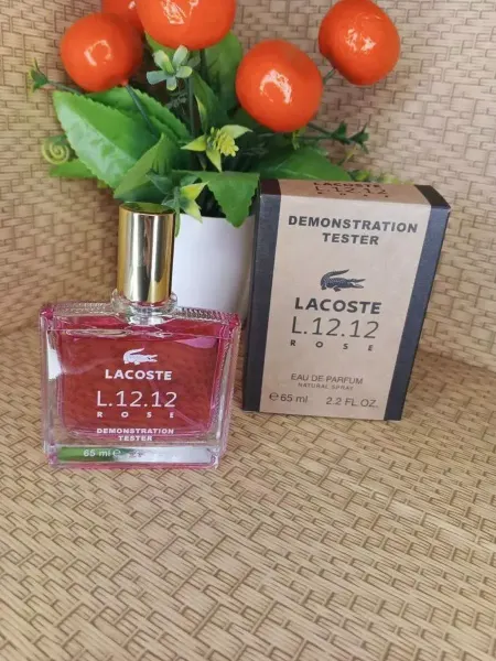 ТЕСТЕР ДУХОВ Женские духи тестер L.12.12 Eau de Parfum Rose Lacoste 65ml