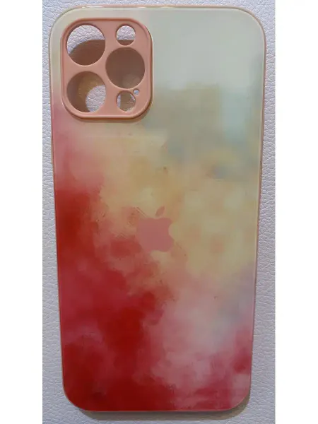 GL&DM Мobile Чехол для телефона iPhone 12 PRO мраморный разноцветный сили…