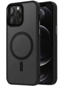 Чехол для iPhone 12 Pro Max / чехол на айфон 12 Про Макс / 12 про макс магнитный, совместимый с MagSafe (магсейф), для использования магнитных аксессуаров, противоударный