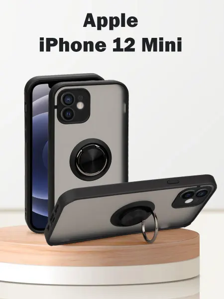 Чехол для iPhone 12 mini, с кольцом