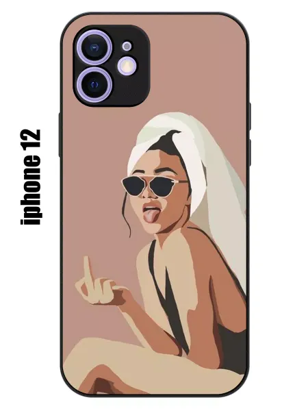 PrintPlus Чехол на Айфон 12 с принтом Iphone 12