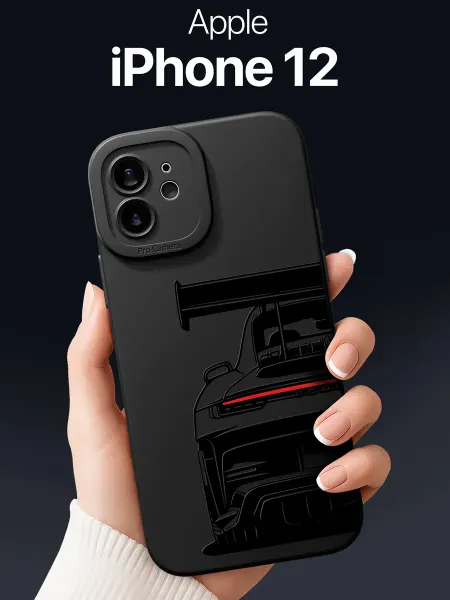 SCDesign Чехол на iPhone 12 с машиной