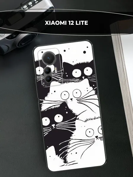Xiaomi Чехол на 12 Lite с котиками