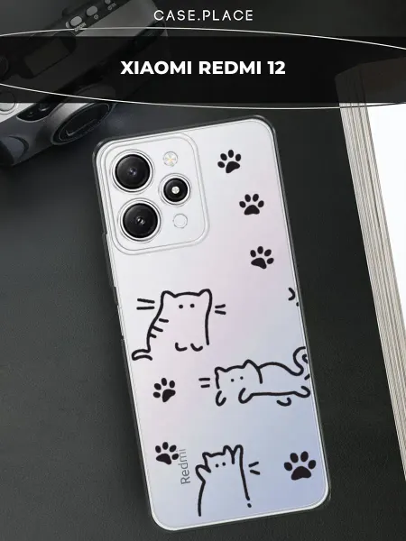 Xiaomi Чехол на Redmi 12 милый