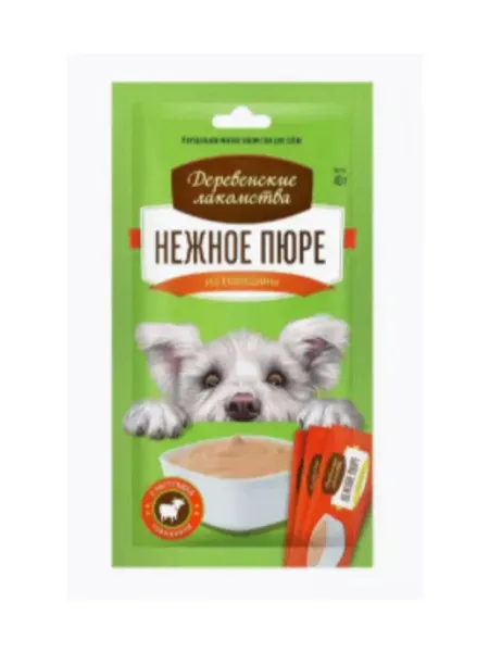 Деревенские лакомства для собак пюре со вкусом говядины