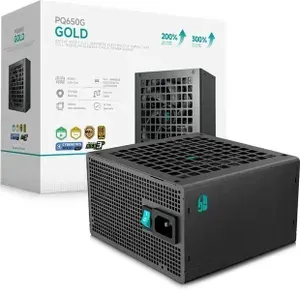 Блок питания для пк Deepcool ATX 650W GamerStorm PQ650G Gen.5 80+ gold (20+4pin) APFC 120mm fan 6xSATA Cab Manag RTL (R-PQ650G-FD0B-WGEU-V1)