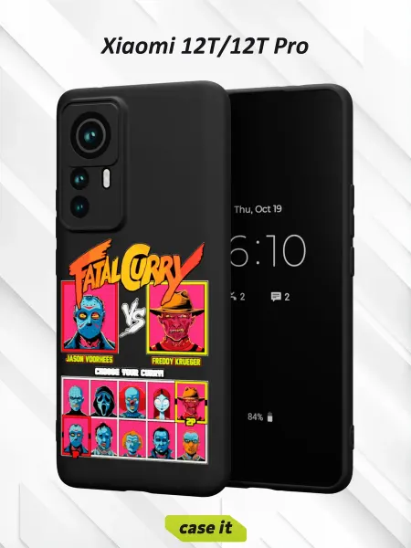 Case it Чехол на Xiaomi 12T 12T Proс принтом Jason and Freddie
