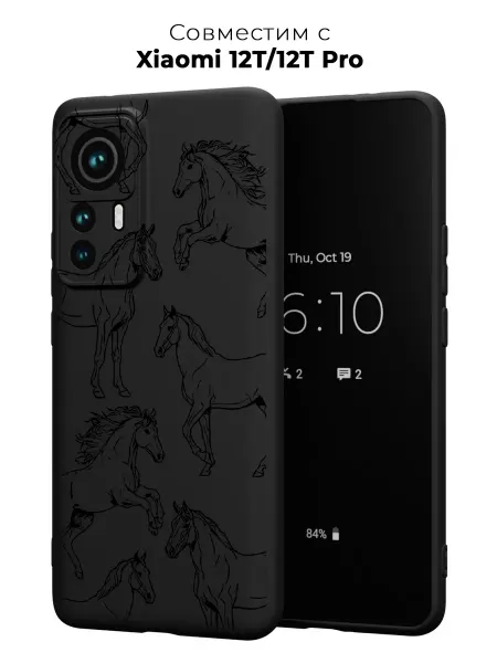 ANP Case Чехол на Xiaomi 12T 12T Pro Лошади