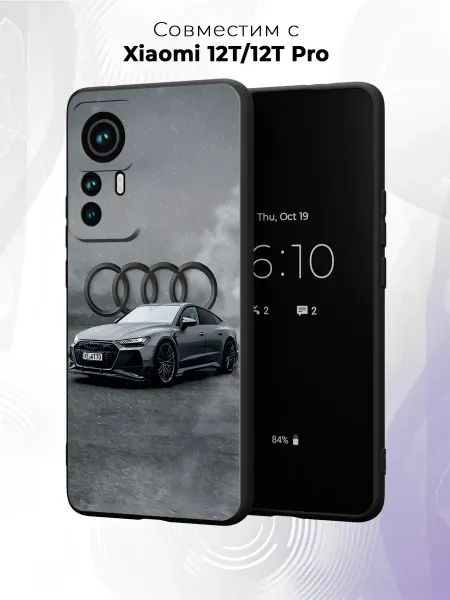 Case it Чехол на Xiaomi 12T 12T Pro с принтом Audi