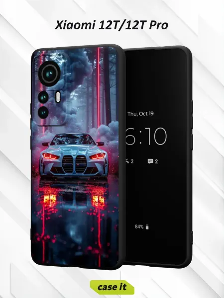 Case it Чехол на Xiaomi 12T 12T Pro с принтом BMW M4 car