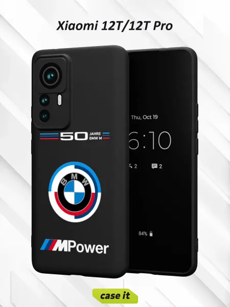 Case it Чехол на Xiaomi 12T 12T Pro с принтом Motorsport BMW