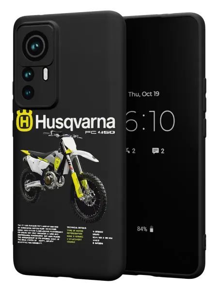 YG case Чехол на Xiaomi 12T 12T Pro с принтом Husqvarna
