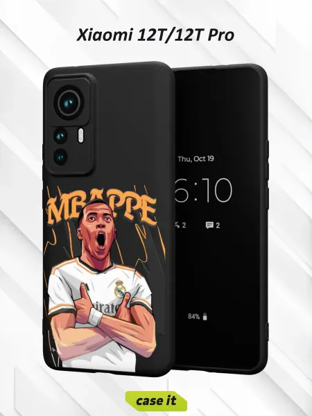 Case it Чехол на Xiaomi 12T 12T Pro с принтом star of Real Madrid