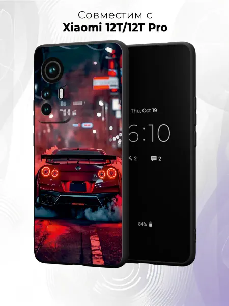 Case it Чехол на Xiaomi 12T 12T Pro с принтом Nissan