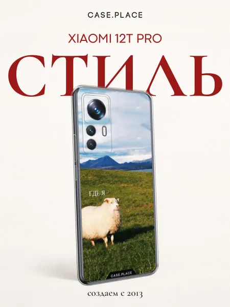 Case Place Чехол на Xiaomi 12T Pro прикольный