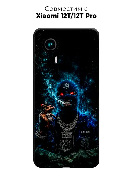 Vip Case Чехол на Xiaomi 12T 12T Pro Гангстер в балаклаве