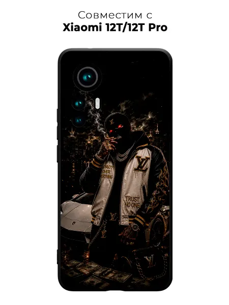 Vip Case Чехол на Xiaomi 12T 12T Pro Демон Роскоши