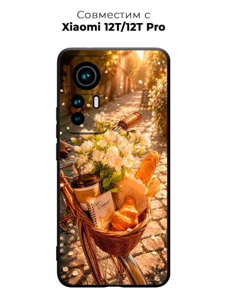 Vip Case Чехол на Xiaomi 12T 12T Pro Тюльпаны в утренних лучах