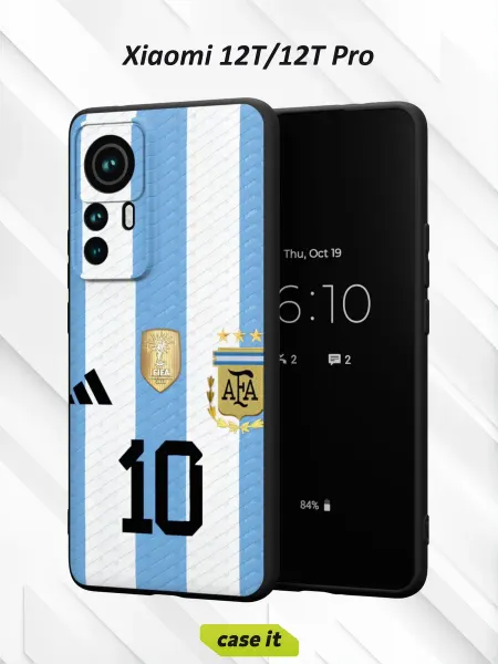 Case it Чехол на Xiaomi 12T 12T Pro с принтом Форма Аргентины