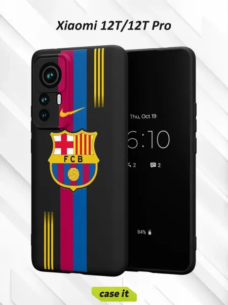 Case it Чехол на Xiaomi 12T 12T Pro принт фрагмент формы Барселоны