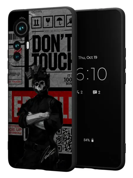 YG case Чехол на Xiaomi 12T 12T Pro с принтом Гоуст