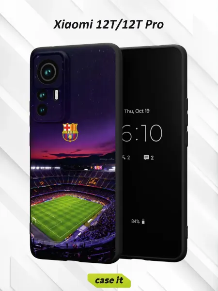 Case it Чехол на Xiaomi 12T 12T Pro с принтом Спотифай Камп Ноу