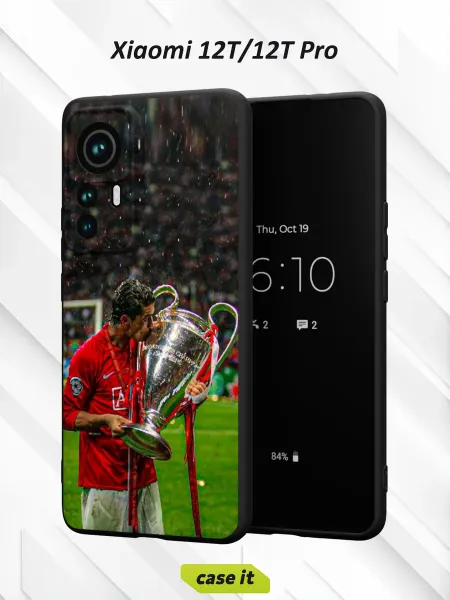 Case it Чехол на Xiaomi 12T 12T Pro празднующий Криштиану Роналду