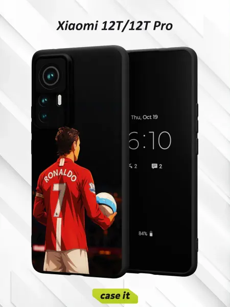 Case it Чехол на Xiaomi 12T 12T Pro Криштиану Роналдусо спины