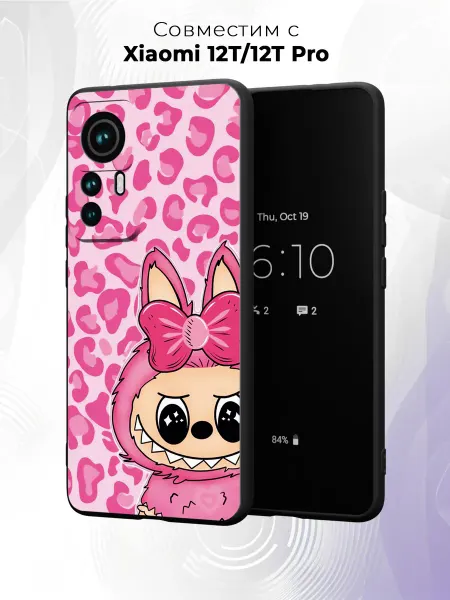 Case it Чехол на Xiaomi 12T 12T Pro с принтом Лабубу