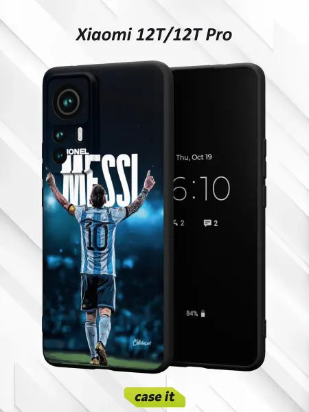 Case it Чехол на Xiaomi 12T 12T Pro принт легендарный Лионель Месси