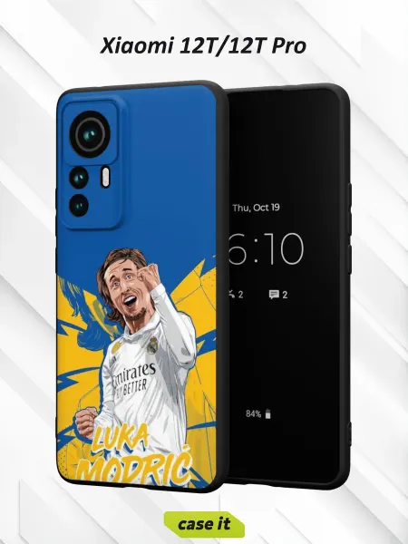 Case it Чехол на Xiaomi 12T 12T Pro с принтом Лука Модрич