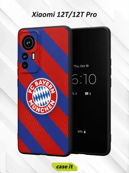 Case it Чехол на Xiaomi 12T 12T Pro с принтом МюнхенскаяБавария