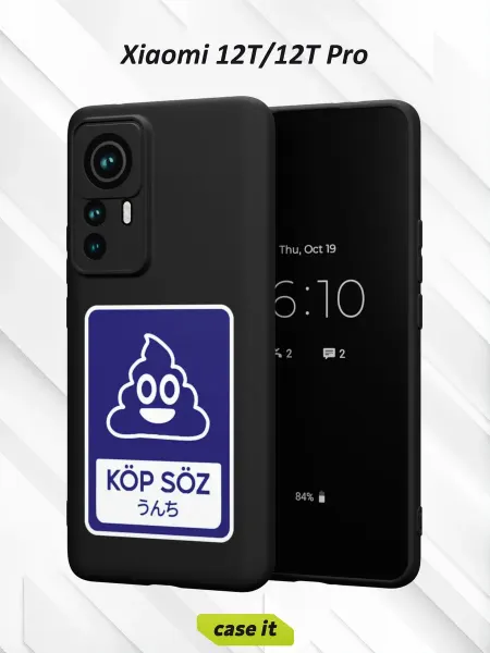 Case it Чехол на Xiaomi 12T 12T Proс принтом Qazaq Republic