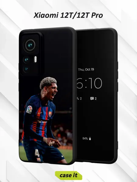 Case it Чехол на Xiaomi 12T 12T Proс принтом Рональд Араухо