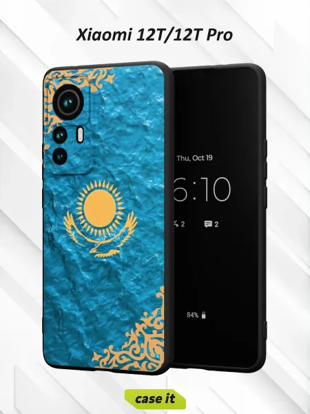Case it Чехол на Xiaomi 12T 12T Proс принтом государственный флаг