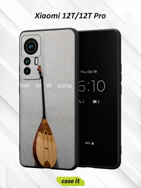 Case it Чехол на Xiaomi 12T 12T Proс принтом Домра