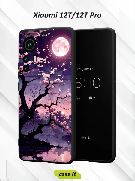 Case it Чехол на Xiaomi 12T 12T Proс принтом китайская слива