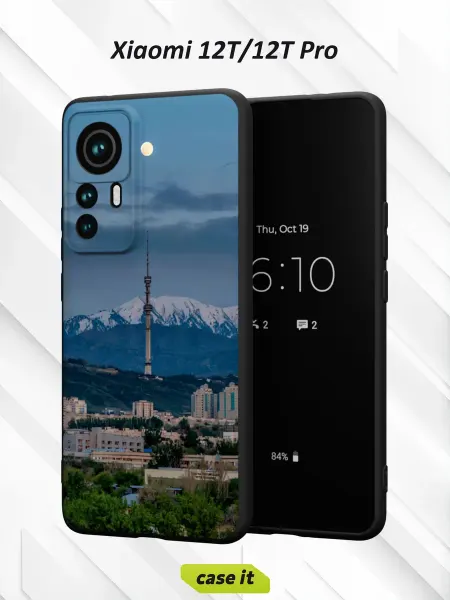 Case it Чехол на Xiaomi 12T 12T Proс принтом Коктобе