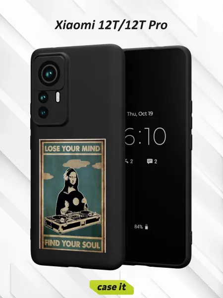 Case it Чехол на Xiaomi 12T 12T Proс принтом Мона Лиза